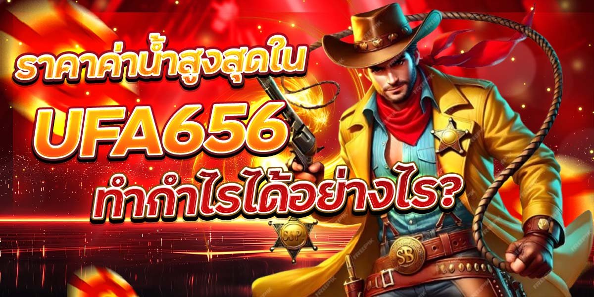ราคาค่าน้ำสูงสุดใน UFA656 ทำกำไรได้อย่างไร